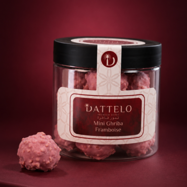 Mini ghriba framboise